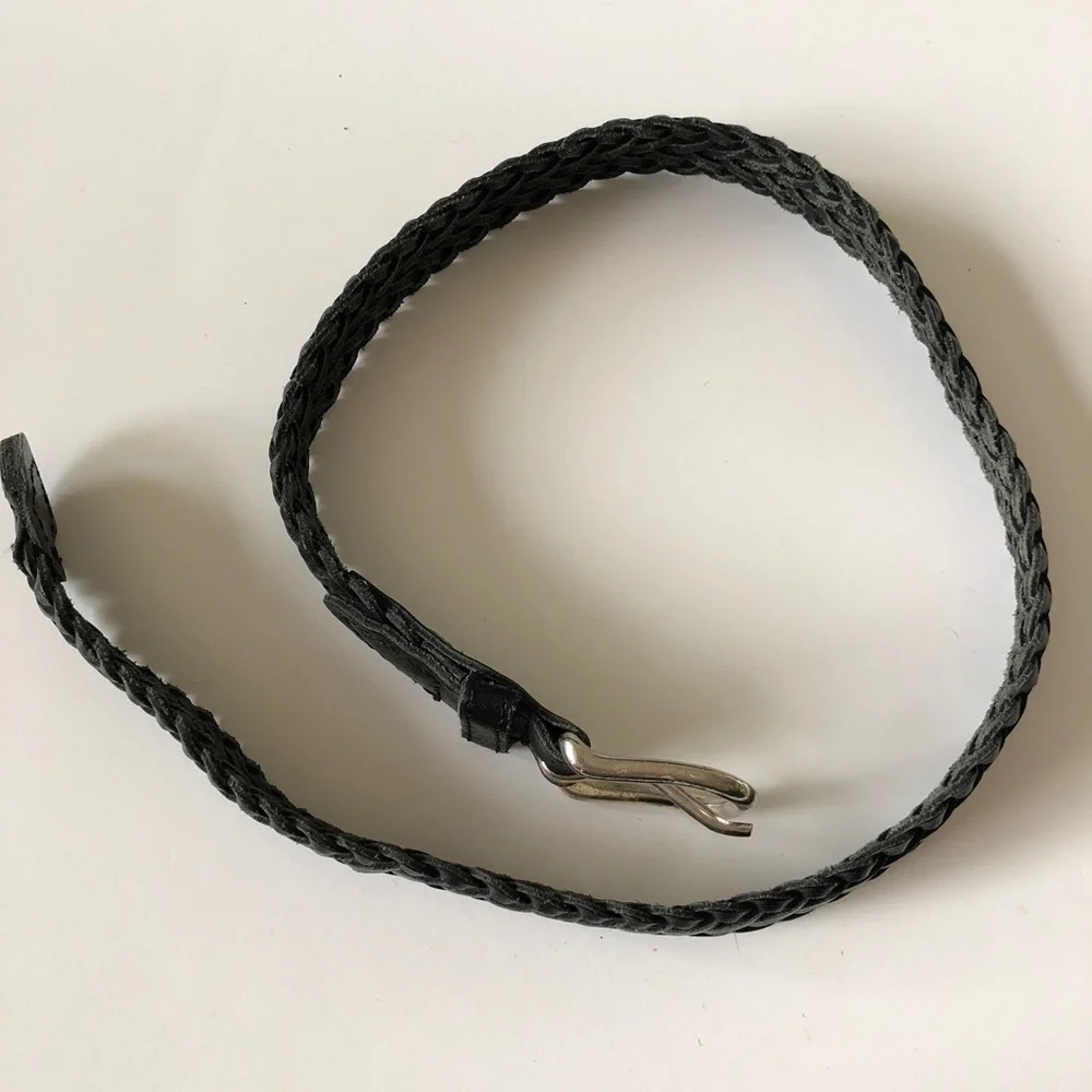 Leather belt